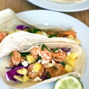BBQ Shrimp Tacos