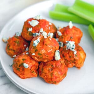 Buffalo Chicken Meatballs