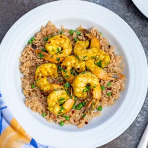Indian Style Shrimp and Rice