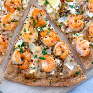 Shrimp Scampi Pizza