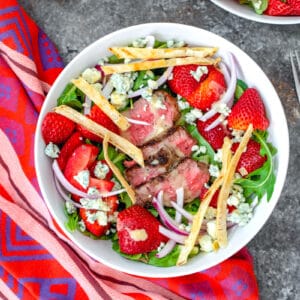 Steak and Strawberry Salad