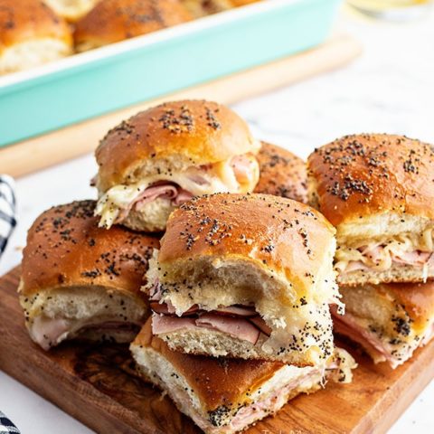 Ham and Swiss Sliders