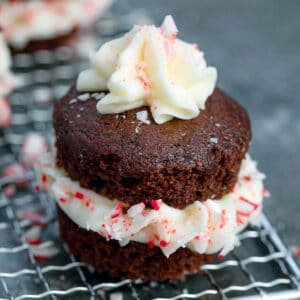 Chocolate Peppermint Cupcakes