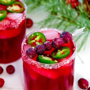 Cranberry Jalapeño Margarita