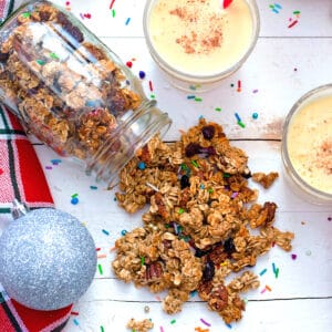 Eggnog Granola