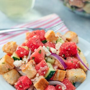 Watermelon Panzanella