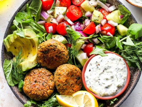 Falafel Bowls (Homemade Cava Bowls)