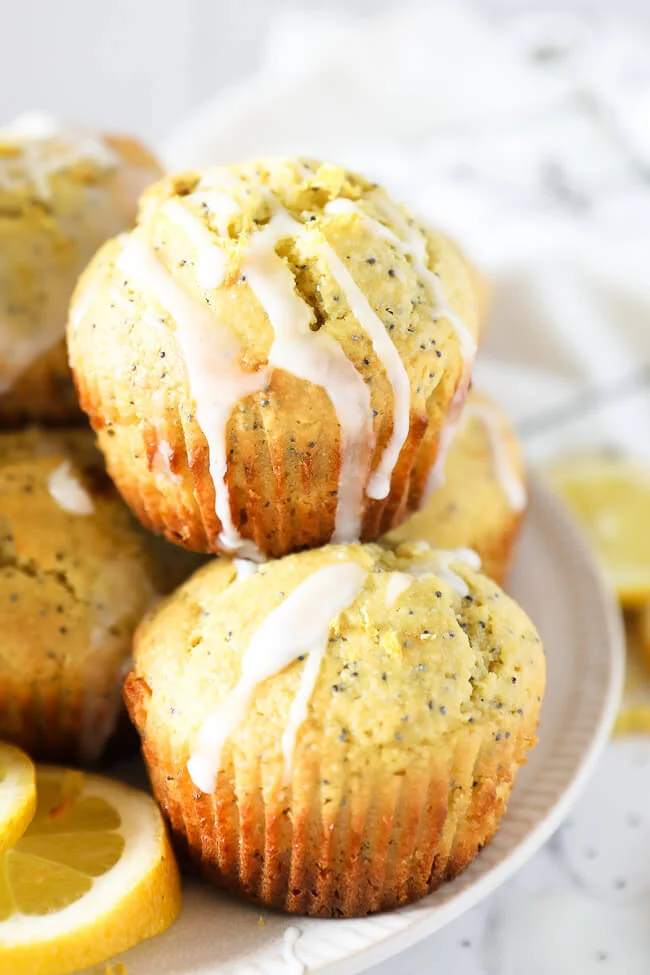 Gluten-Free Lemon Poppyseed Muffins