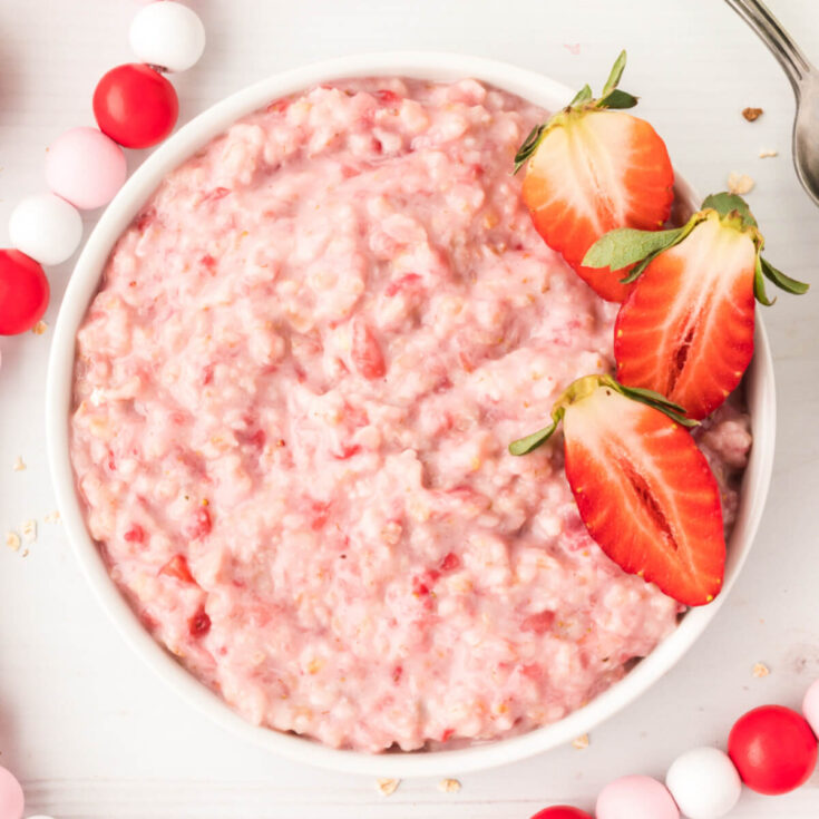 Strawberries and Cream Oatmeal