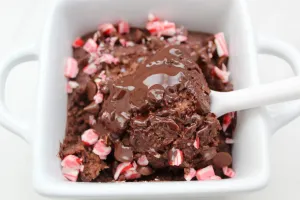 Chocolate Peppermint Baked Oatmeal