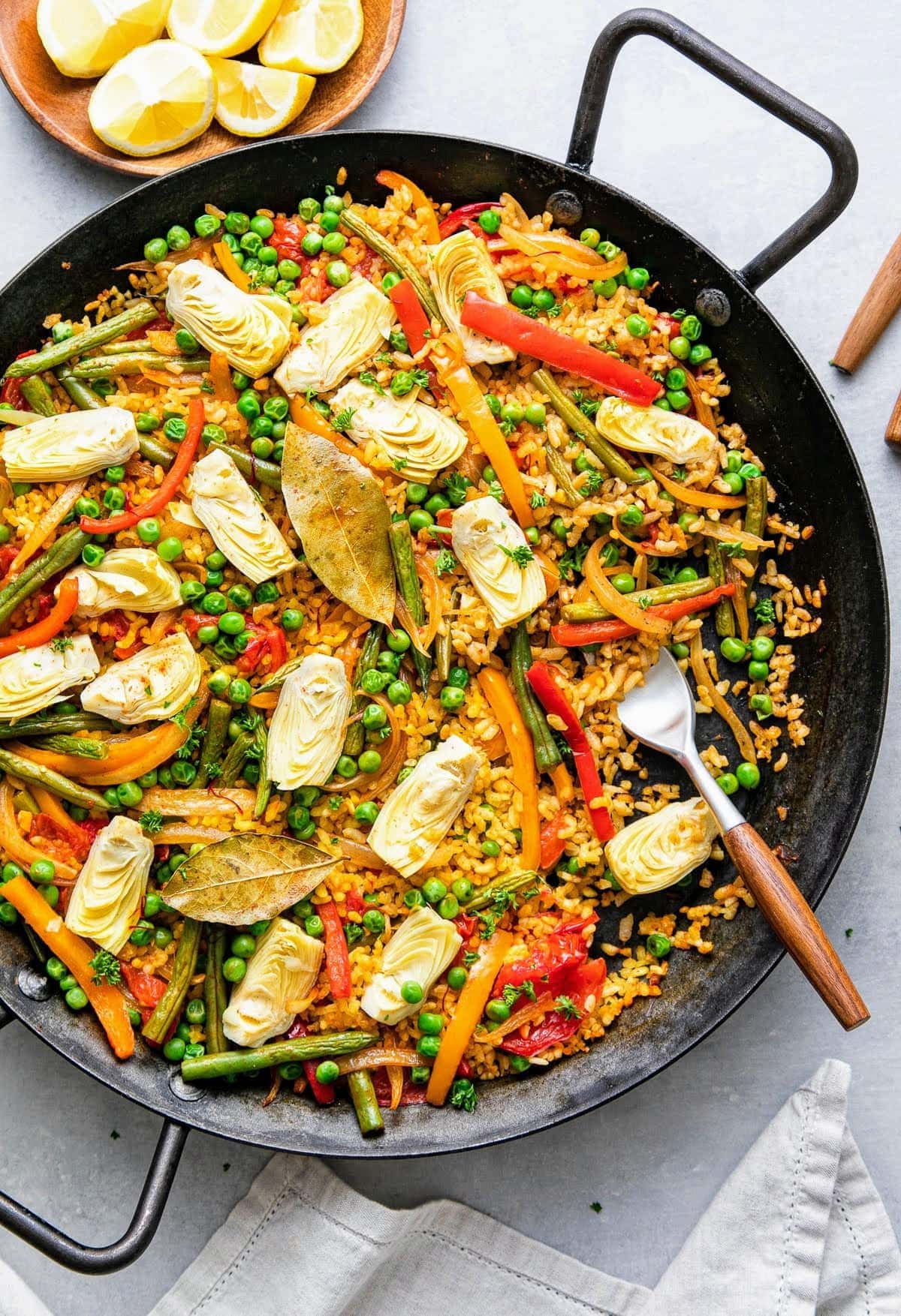 An Amazing Vegetarian Paella