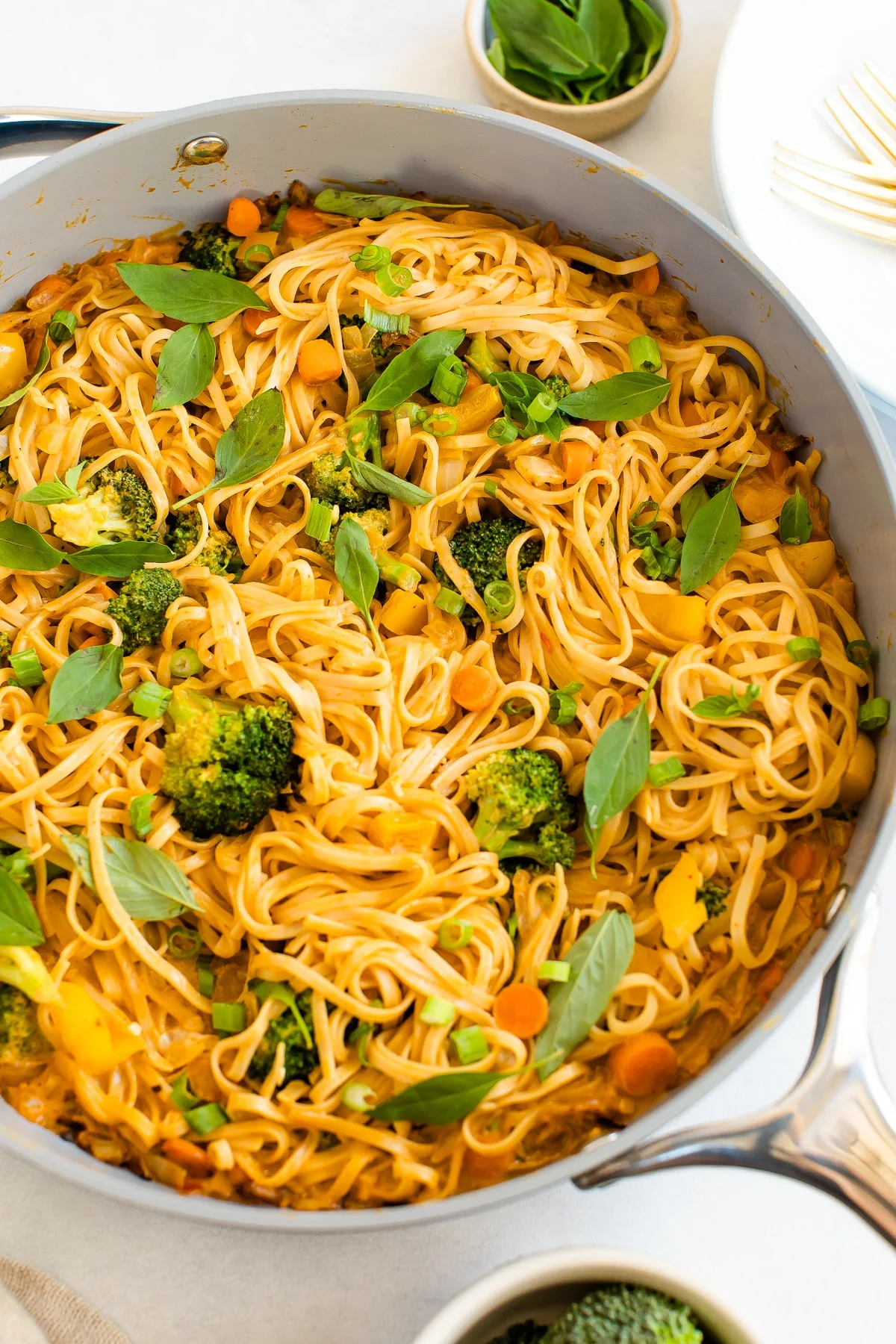 Coconut Curry SunButter Noodle Bowl