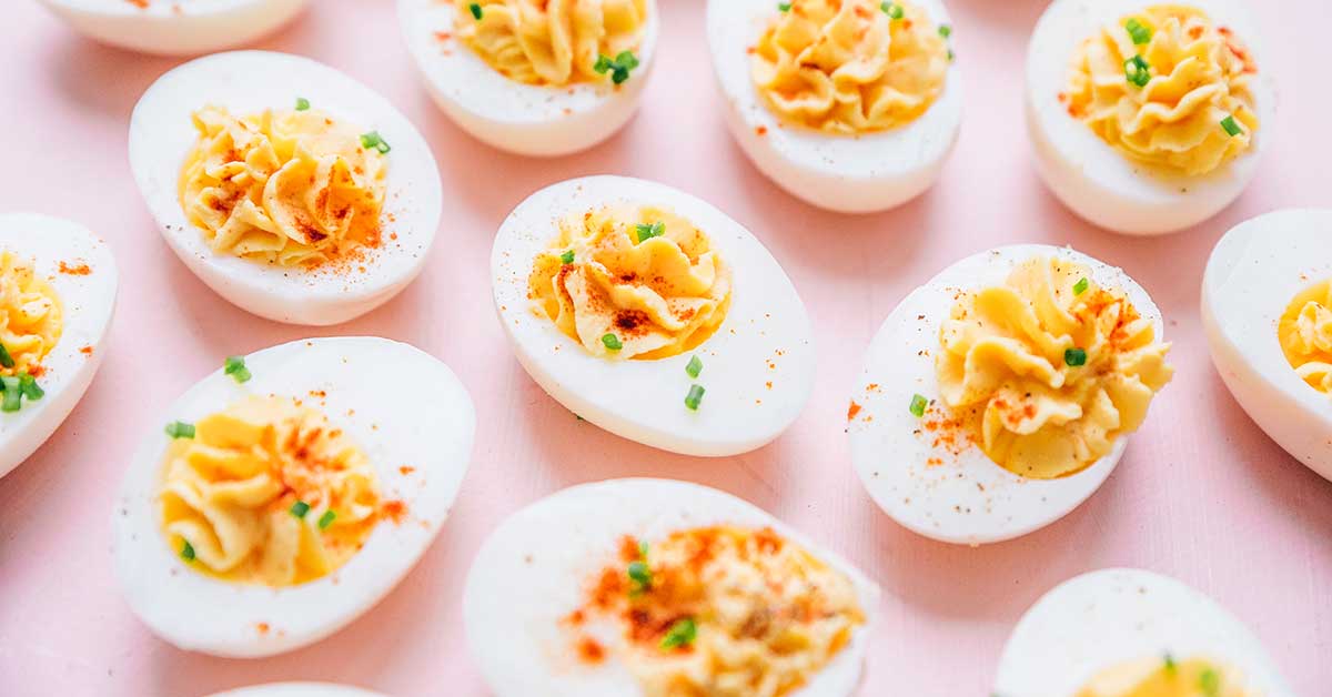 Healthy Deviled Eggs