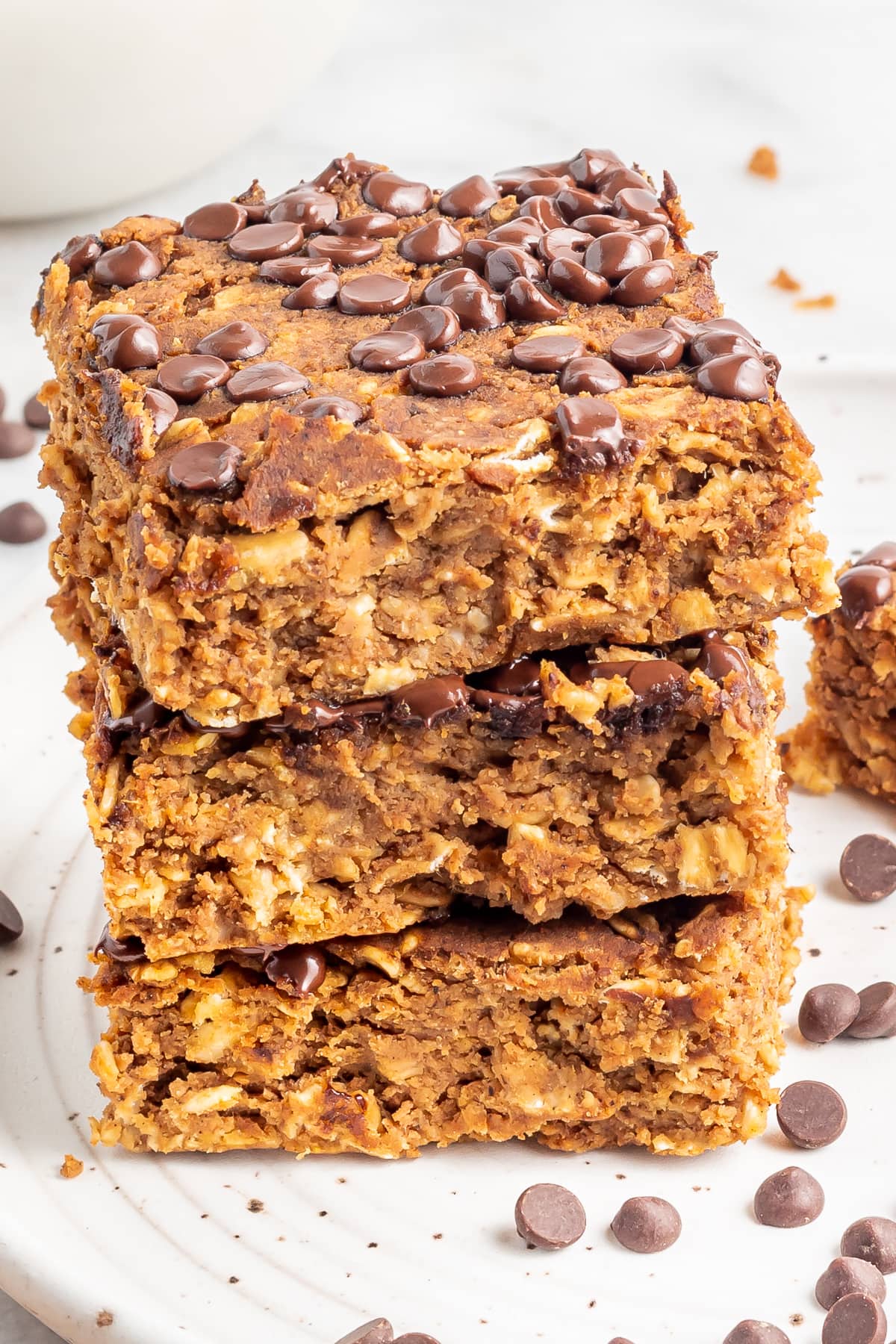 Pumpkin Protein Bars (Vegan + Gluten Free)