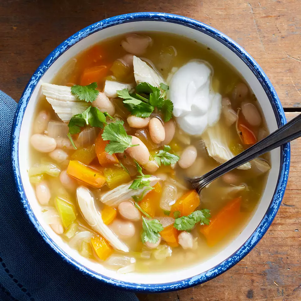 Healthy White Bean Chicken Chili